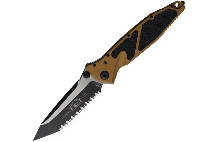 Microtech Socom Elite TE Linerlock Tan MCT1613TA 161-3TA w/ Free Shipping